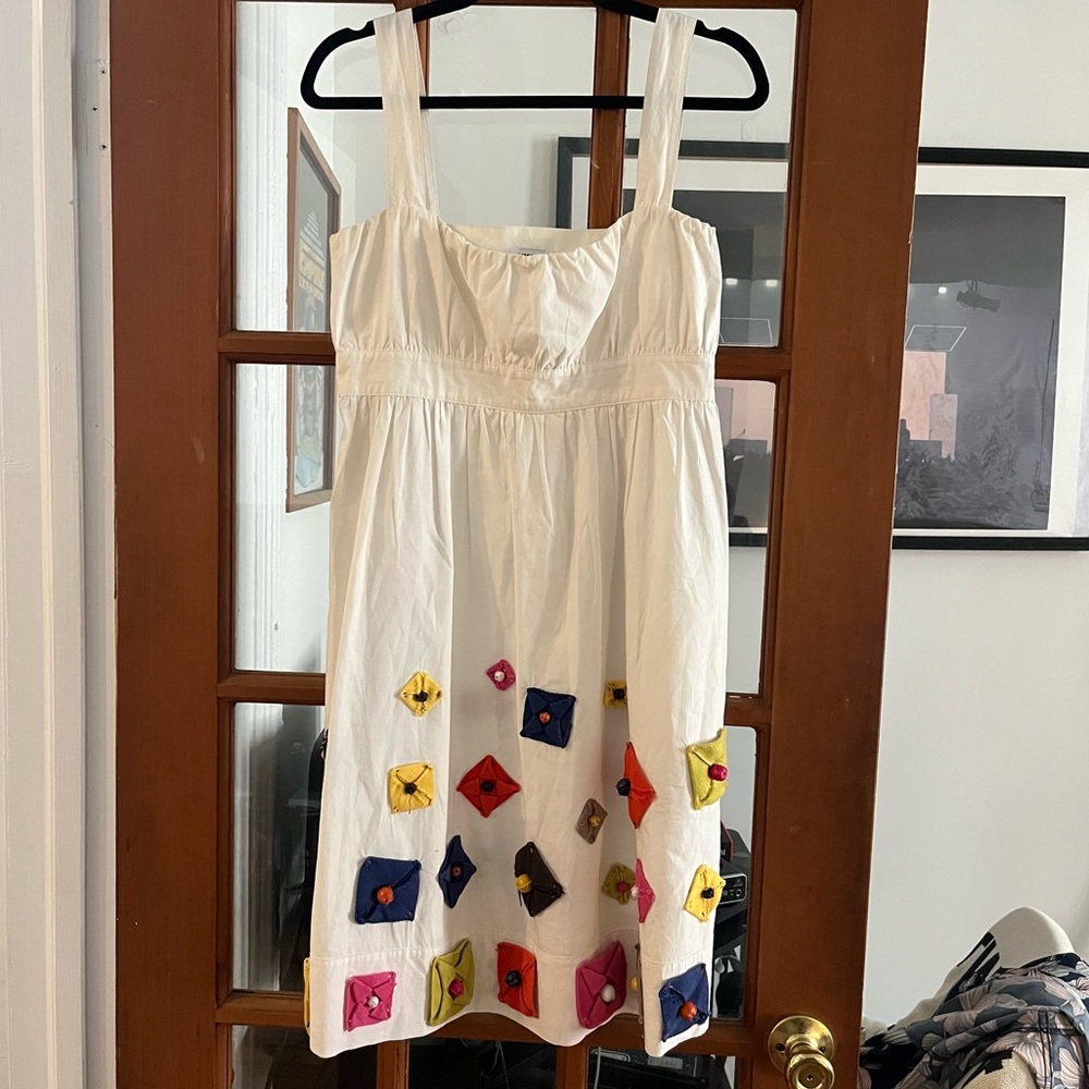 MOSCHINO PATCHWORK DRESS | SZ US 8